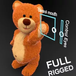 Bear Rigged