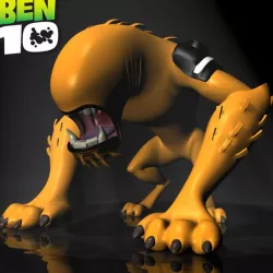 BEN 10 WildMutt RIGGED
