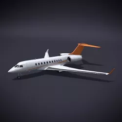 Bombardier 5000 global private jet