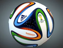 Brazuca Soccer Ball 3D Model