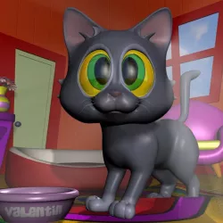 Cartoon Cat RIGGED