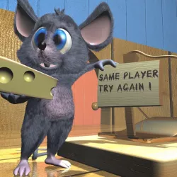 Cartoon Mouse Rigged