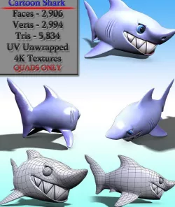 Cartoon Shark