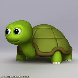 Cartoony Turtle