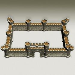 Minecraft Castle Walls Blueprints Castle Buil…