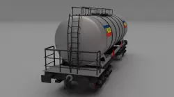 CFR train tanker car
