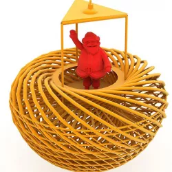 Christmas Tree Ornament Santa Claus