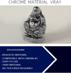 Chrome Material VRay