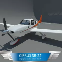 cirrus sr-22 private airplane