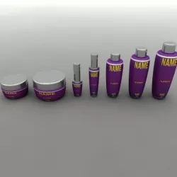 Cosmetic Tube Set 01