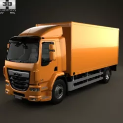 DAF LF Box Truck 2013
