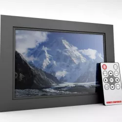 Digital picture frame+remote
