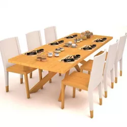 Dining table set