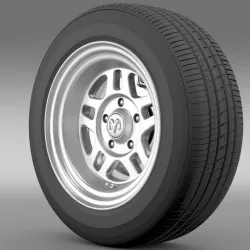 Dodge Challenger Mopar wheel