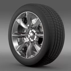 Dodge Challenger SRT wheel