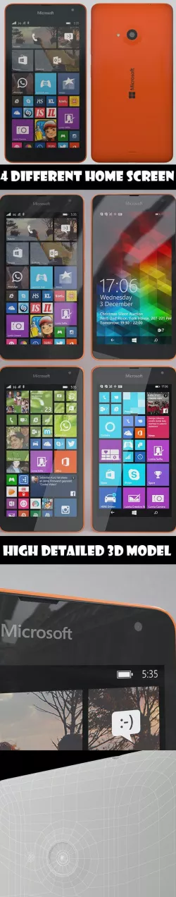 Element 3D - Microsoft Lumia 535