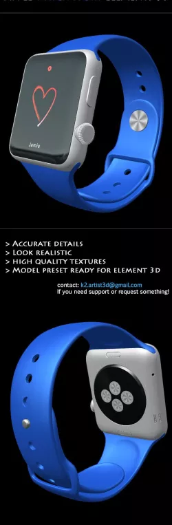 Element3D - Apple Watch Sport