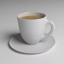 Espresso Cup and Saucer
