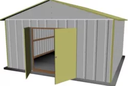 Exterior Metal Shed