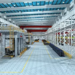 Factory Interior Scene