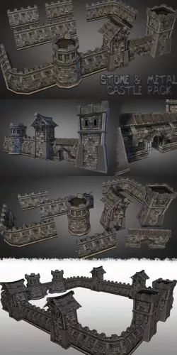 Fantasy Stone Castle Pack