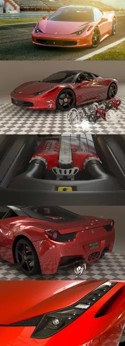 Ferrari 458 Italia 2015 [Madcar and Corona Ready]