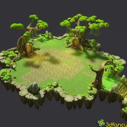 Floating Islands - Fantasy Environment Pack