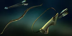 Forest Bow, Arrow and Quiver Set