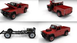 land rover high capacity pick up 3d models 【 STLFinder
