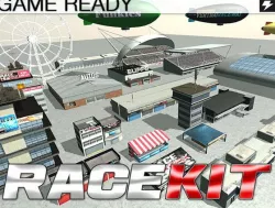 Game Ready Modular Stunt Race Track Kit