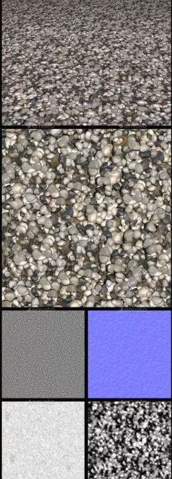 Ground Rocks Hi-Res Texture Tile
