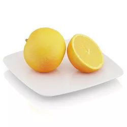 Halved orange