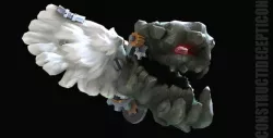 Handpainted LowpolyCog_Troll