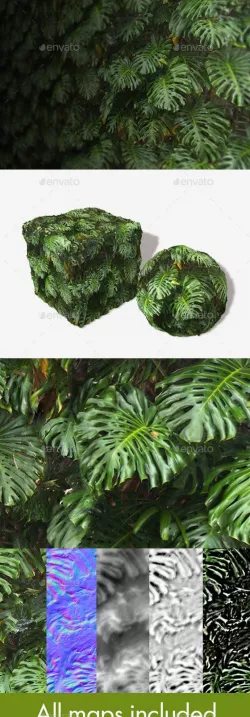 Jungle Background Seamless Texture