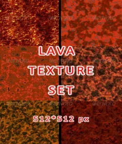 Lava Texture Set