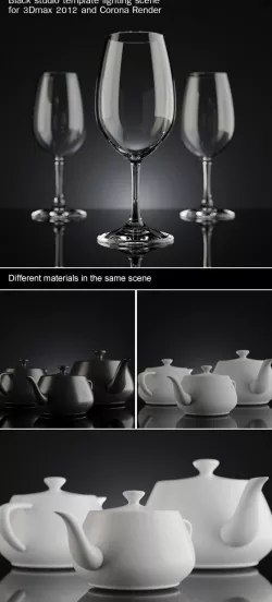 Lighting template for Corona Render