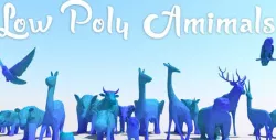 Low Poly Animals Set