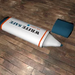 Low Poly Board Marker Pen