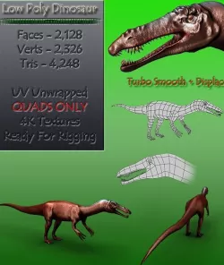 Low Poly Dinosaur