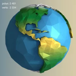 Low Poly Earth