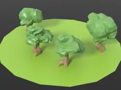Low Poly Trees