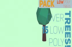 Low Poly Trees