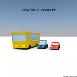 Low Poly Vehicles