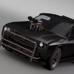 Mad Max Fight Interceptor Dodge Challenger 2015