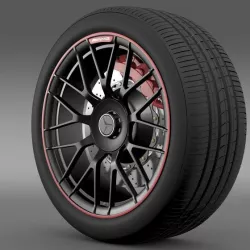 Mercedes AMG C 63 S Edition wheel