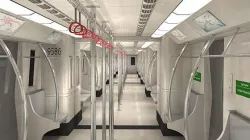 Metro Train Interior