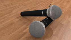 Microphone High detail model