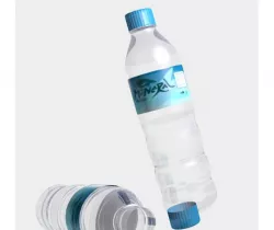 mineral water bottle