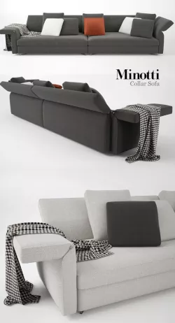 Minotti Collar Sofa 01