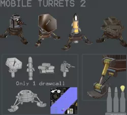 MOBILE TURRET PACK 2